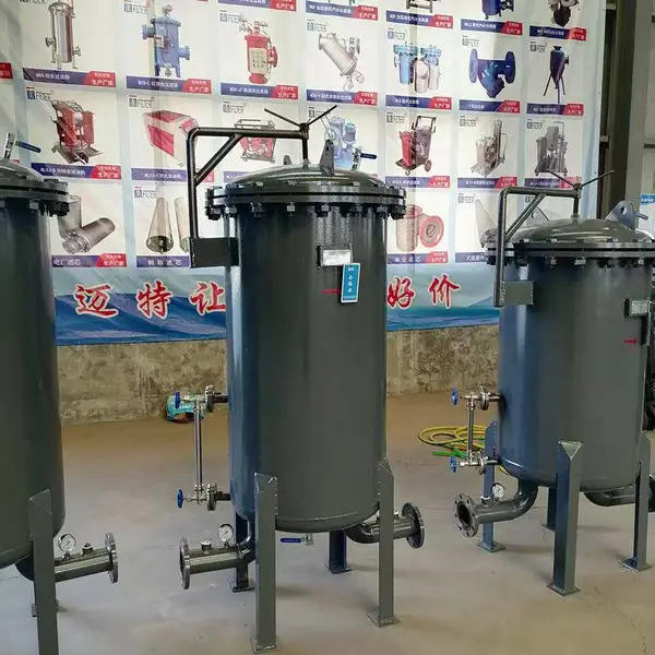 迈特过滤燃料油水分离净化器 港口装卸设备柴油过滤脱水工况 大通量适配图纸