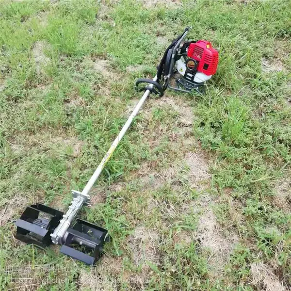 汽油背负式割草机 宇晨农用背负式锄草机 果园除草汽油松土机直销