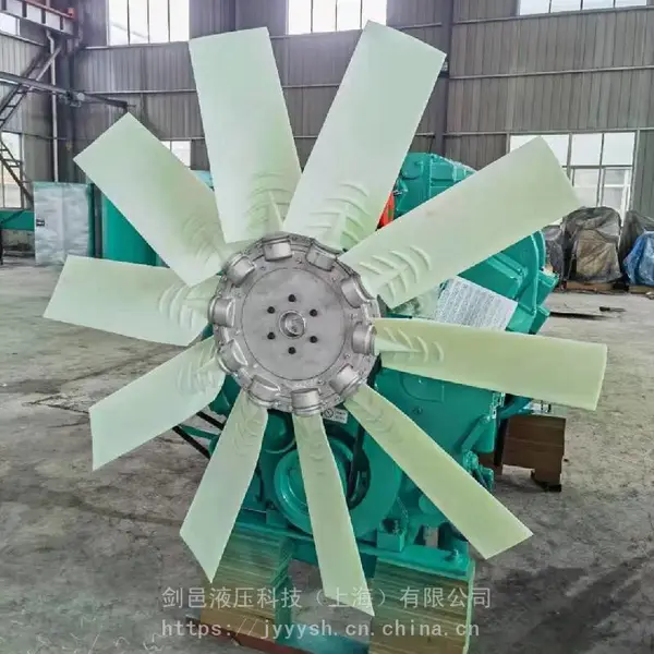 工程机械发动机发电机冷却散热风扇叶片_PAG玻纤维增强尼龙材质通风冷却散热风机叶片