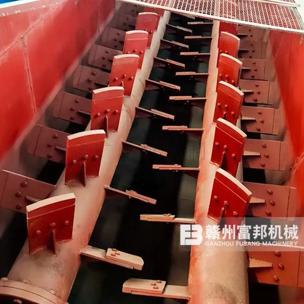 废钢垃圾金属双轴洗料机 定制槽式洗沙矿石设备