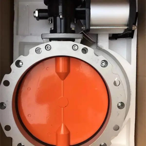 厂家工厂 BVF-1L气动粉尘蝶阀 气动粉体蝶阀 水泥蝶阀