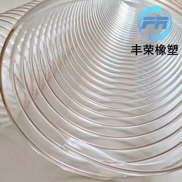 供应耐高温聚氨酯通风管多用途pu吸尘管工业吸尘管