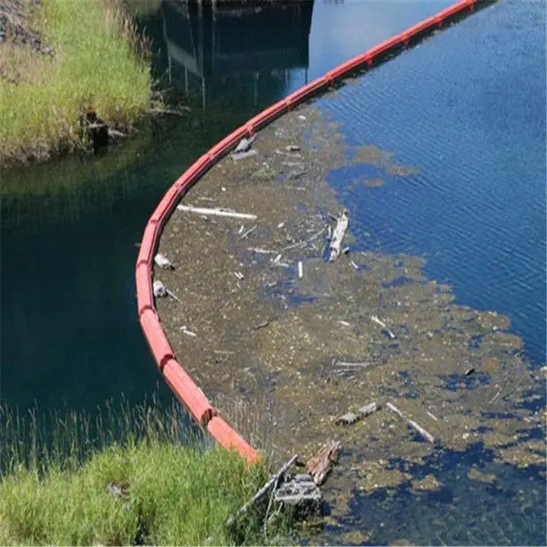黄冈护城河拦渣浮筒 河道水生植物治理拦截整治水环境