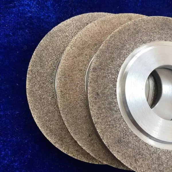 科美研磨机钻石砂轮电镀立方氮化硼沙轮琥珀色电镀轮非标可定制