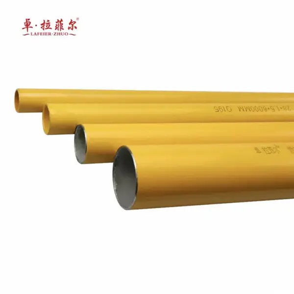 卓拉菲尔压接式涂塑碳钢管卡压式涂覆碳钢管天然气专用燃气管道