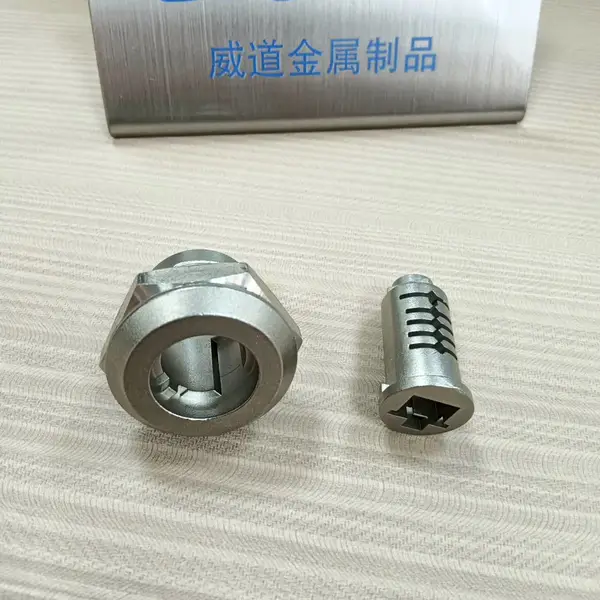 威道金属304不锈钢407锁芯开关柜锁配电箱控制柜锁 工业锁可非标定制锁芯