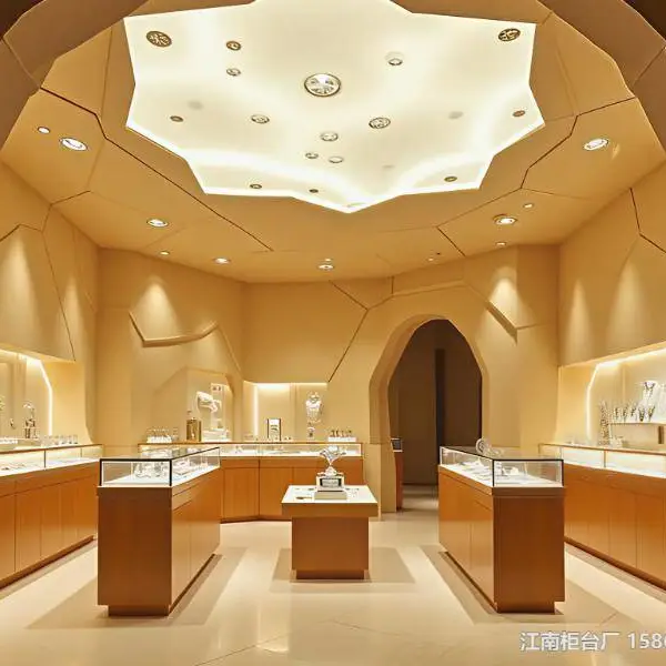 珠宝柜台定制源头厂家 商场珠宝展柜加工定制