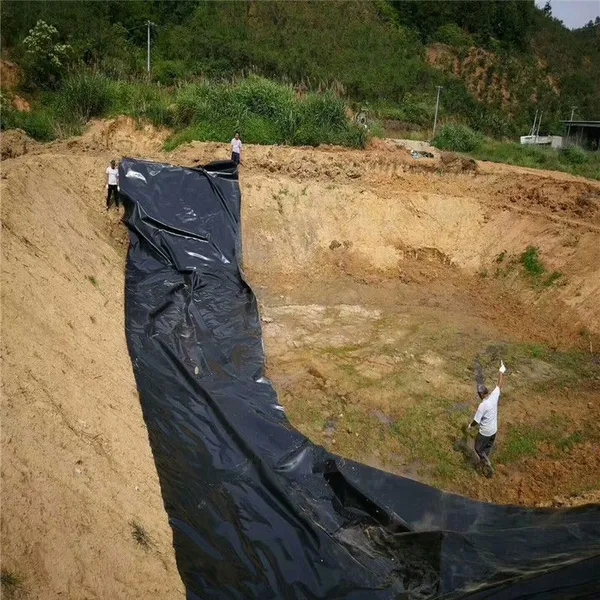 鱼塘护坡防渗膜 抗老化鱼池边坡防渗膜