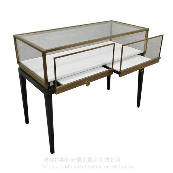 珠宝展示柜台 不锈钢展柜 定制展柜 首饰展柜