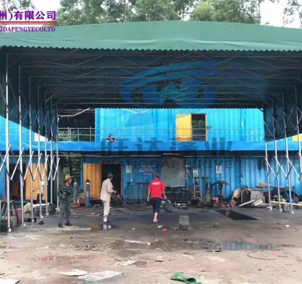 三亚源头厂家定制遮阳雨棚 伸缩雨棚 物流蓬,大排档夜市蓬各类雨棚
