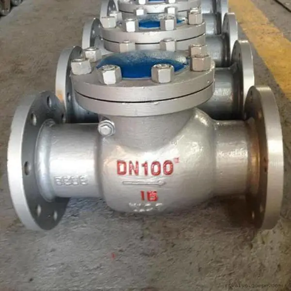 H44H-16C25C̼���ַ�������ʽֹ�ط� ���򷧷�����ˮ����ֹ�淧 DN50 80 100- 5