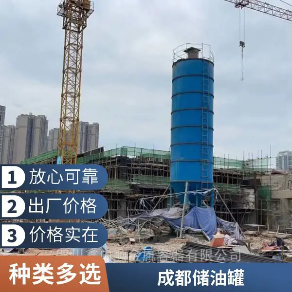 绵阳不锈钢储油罐生产企业 绵阳水泥罐生产企业 鑫中顺容器定制