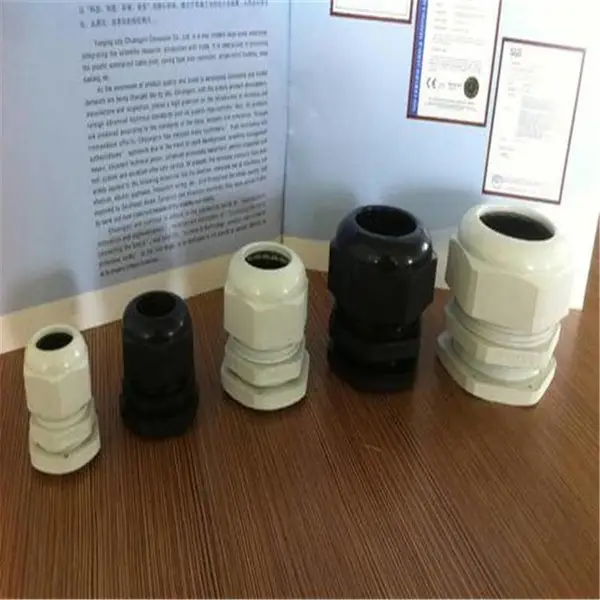 金属电缆防水接头固定密封格葛兰头黄铜镀镍M12M18M20PG7