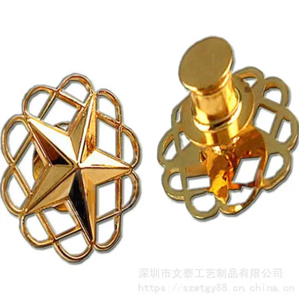 定做金属纪念徽章 定做大学镂空徽章 订制江苏徽章厂