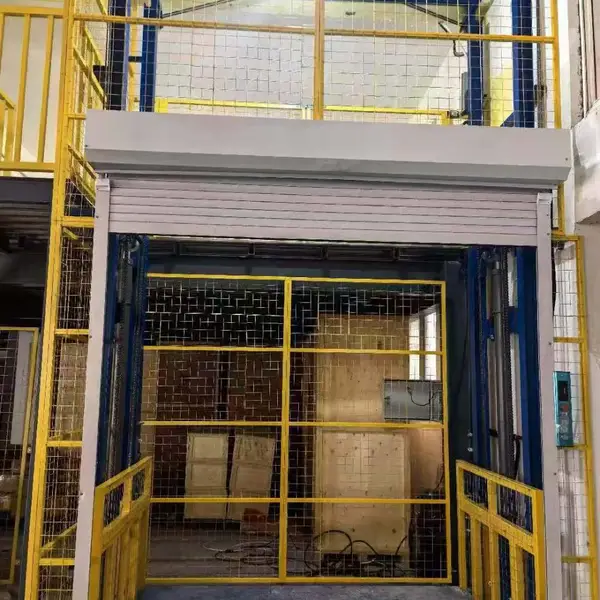定制往复式提升机 仓库垂直物料升降机厂家 工作台液压升降货梯