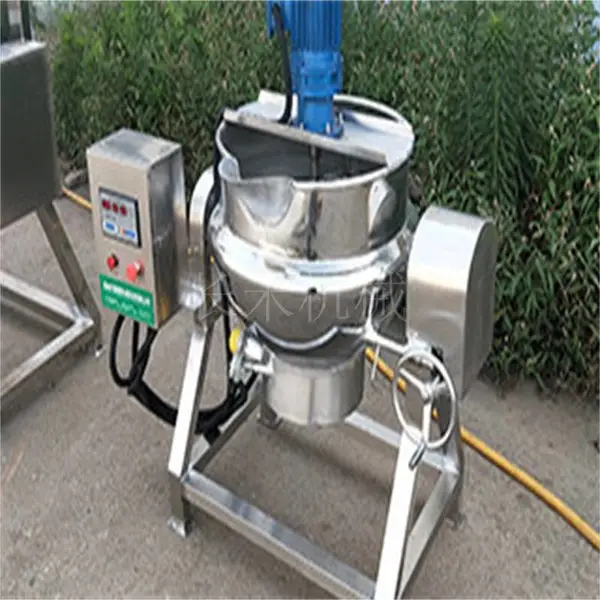供应不锈钢夹层锅 高温蒸煮锅 大型肉制品卤煮锅设备 种类多型号全