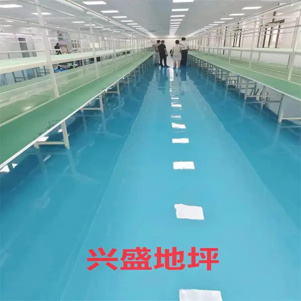 廊坊地坪漆公司 安次环氧自流平 防静电防水琥珀地坪施工