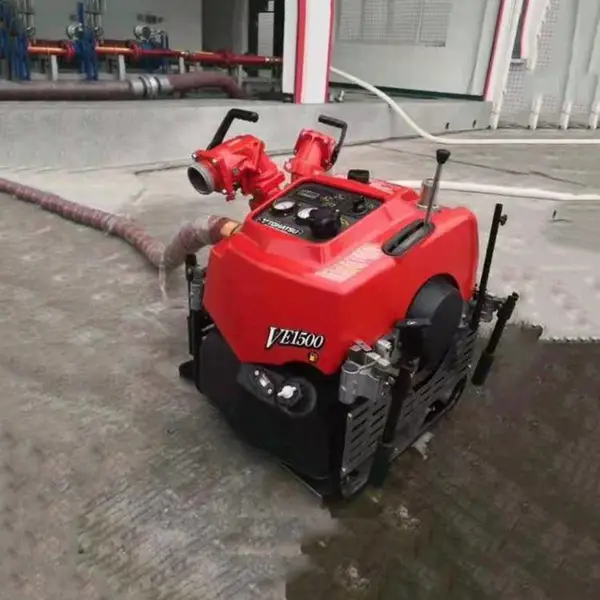 日本东发VE1500w手抬消防泵 60马力微型消防车消防泵离心泵