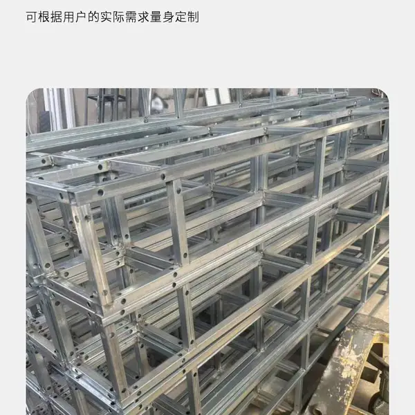 800mm钢铁桁架 重型舞台背景架 热镀锌材质 承接大型活动搭建