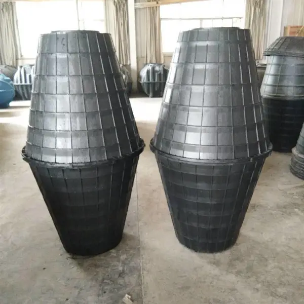一方塑料化粪池 双翁化粪池 立式化粪桶 漏斗式双翁
