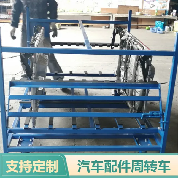 锦川非标车间工装物料周转车 生产线零部件存放台车可按需定制