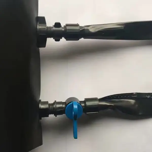 滴灌软带旁通阀滴灌开孔器?63*1.0PE软水带 大棚地灌带