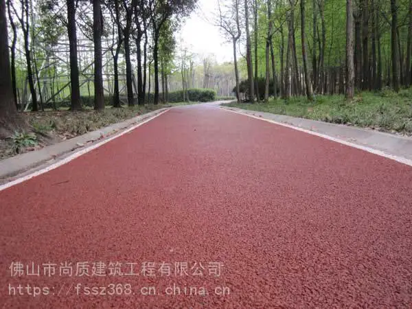 广州市彩色透水混凝土/彩色透水地坪/彩色艺术地坪厂家