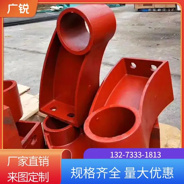 桥梁护栏支架A上海防撞护栏支架A护栏支架牛角座厂