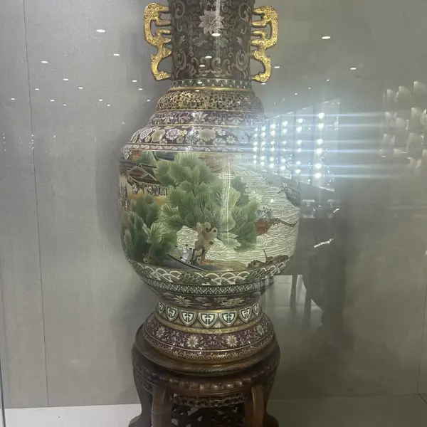 北京景泰蓝厂景泰蓝花瓶景泰蓝碗景泰蓝健身球景泰蓝手镯