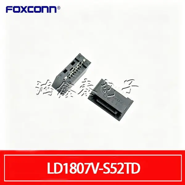 Foxconn��ʿ�� SATA������ ��ʽ7PIN ���1.27mm LD1807V-S52TD
