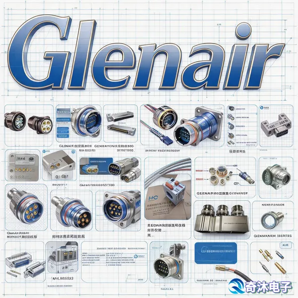 Glenair 803-004-01C9-210PX 航空连接器 数控壳体信号电源混装