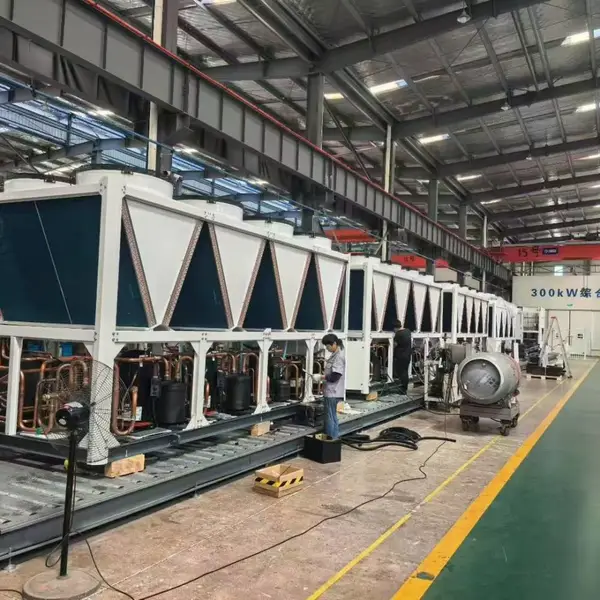 北京文体中心空气源热泵供暖系统改造