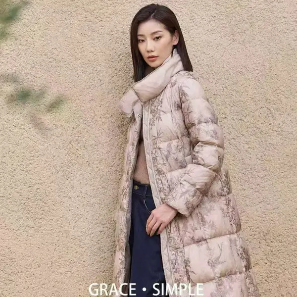 歌蒂雅诗羽绒服 保暖百搭品牌女装撤柜尾货库存货源走份货源
