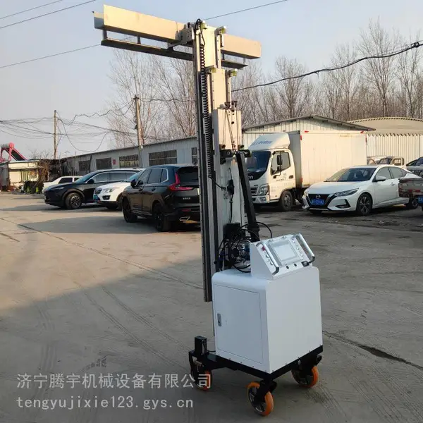 墙面砂浆抹灰机器人 混凝土墙体抹灰机 可伸缩的墙面抹灰机厂家