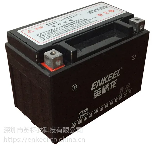 摩托车电瓶12V9Ah免维护铅酸电池12V蓄电池可充电 YTX9厂家直销