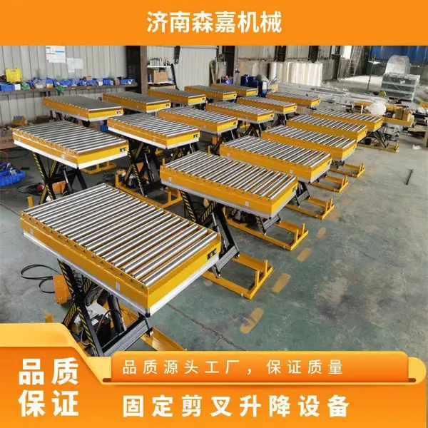 固定剪叉升降设备 锰钢 整机重量2000kg 6米 型号SJNR2