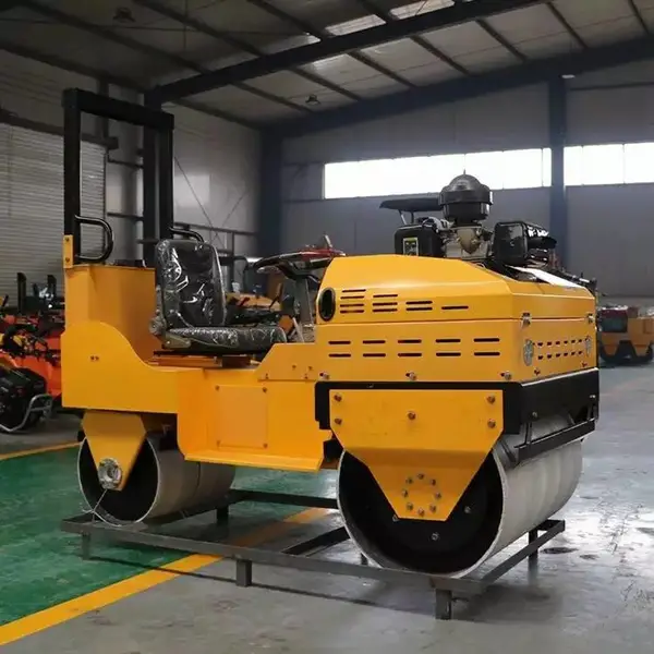 小型压路机单钢轮手扶柴油压路机微型压实机械小型压路机