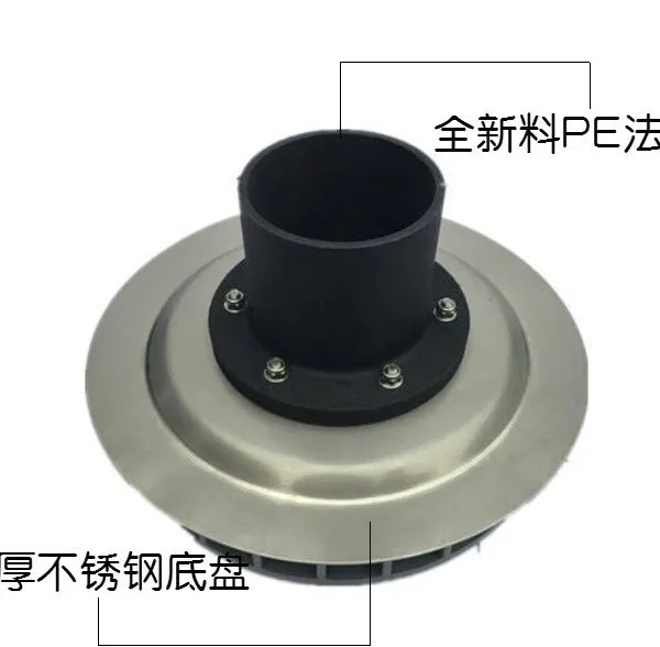 屋面虹吸雨水排水系统 不锈钢虹吸雨水斗 HDPE虹吸雨水斗 压力流排水