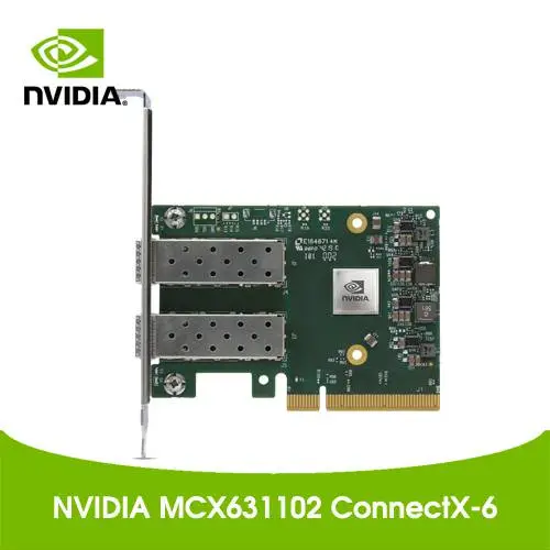 迈络思Mellanox CX341A万兆网卡10G光纤口x520 82599群晖ESXI免驱