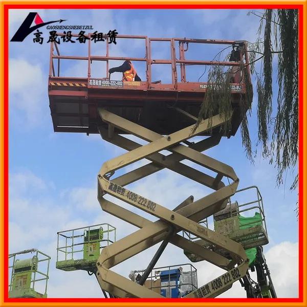 潍坊市奎文区剪刀车租赁履带蜘蛛吊租赁一站式服务更省心