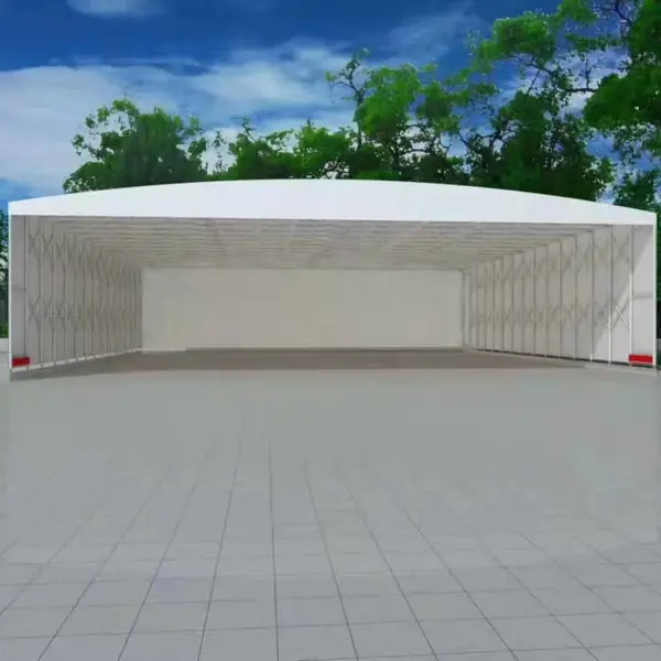 供应推拉篷户外帐篷大型仓库蓬伸缩遮阳棚烧烤棚室外球场帐蓬