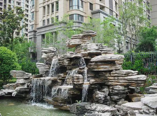 北京大兴区 大型假山火山石造景 来图定制 专业生产