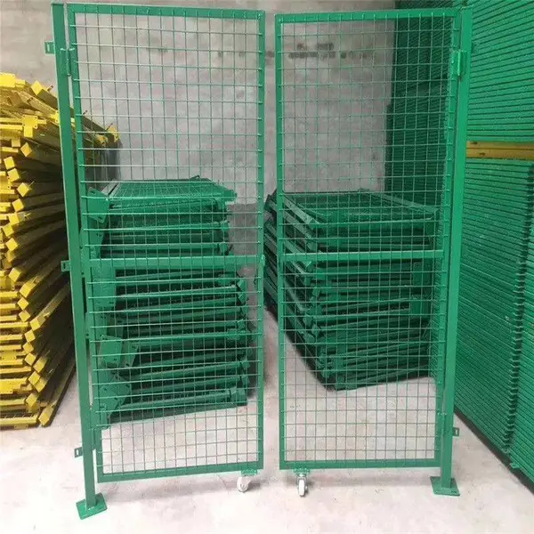 仓库车间隔离网门铁丝网物流快递隔断分拣网高速公路护栏网