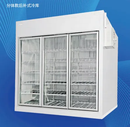 凯雪商用冷柜 JX-CVHDM3H-18 分体款后补式冷库 商超前开后补冷藏展示柜