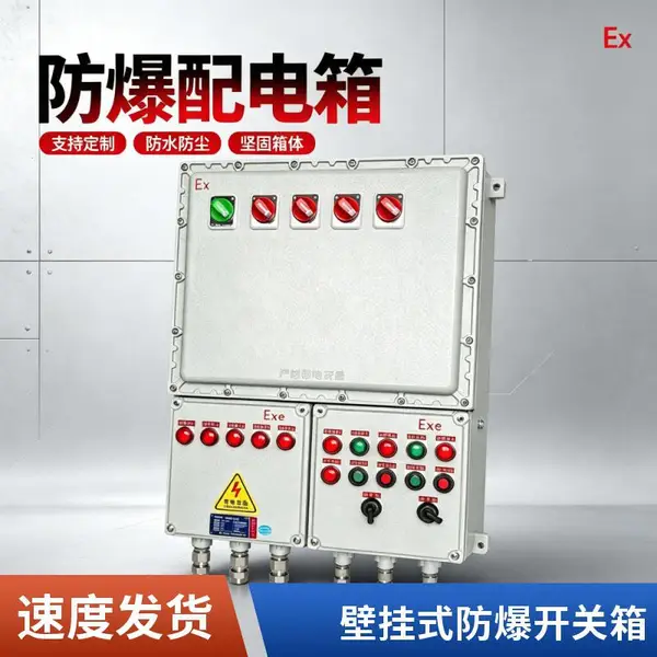 非标防爆配电箱定制 Exdb IIBT6 防爆控制箱 化工隔爆型防爆动力箱 IP66