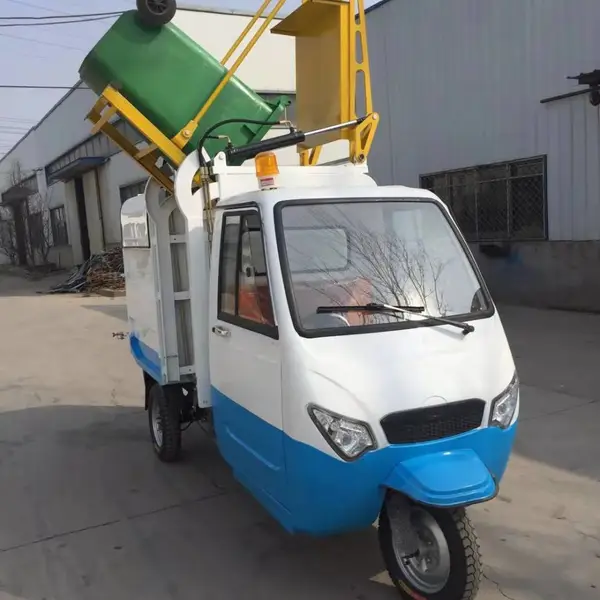 电动三轮挂桶车