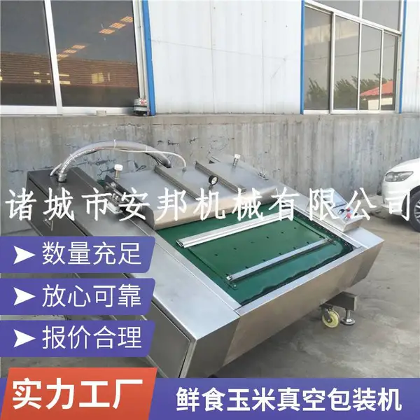 盐水鸭真空包装机 鲜玉米深加工设备 抽真空操作简单
