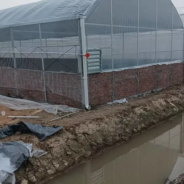 出口农业大棚镀锌管 蔬菜瓜果温室连栋大棚钢管 据齿型单体大棚 养殖保温大棚薄膜大棚管配件全套现货批发