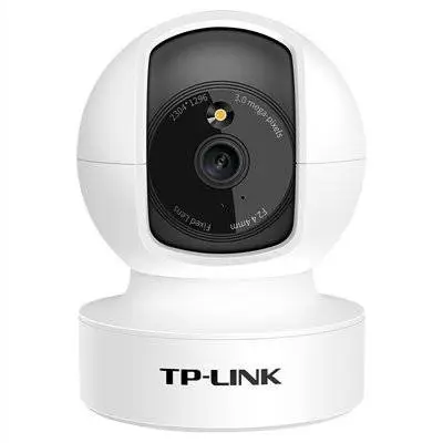 TP-LINK TL-IPC43CA 全彩远程旋转300万无线网络摄像头家用监控器