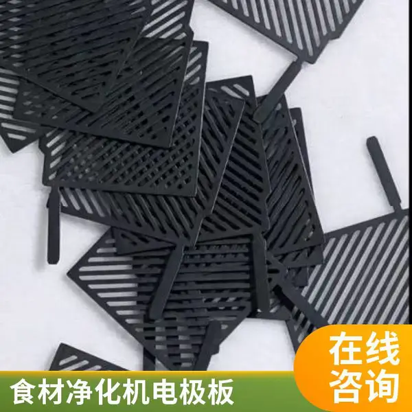 钛阳极 果蔬清洗机 专用电极片 食材净化机 除菌除农残